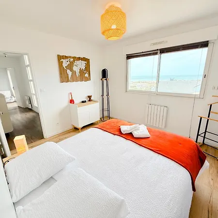 L'horizon Bleu, Grande Maison Spatieuse Vue Mer, Intendance Luxury Host Feriehus